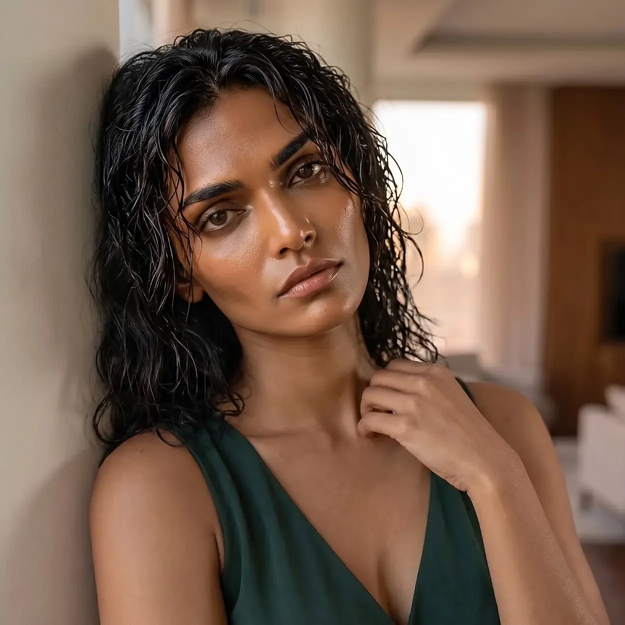Model campaign — a portrait study